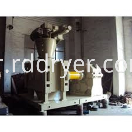 Roll press granulator